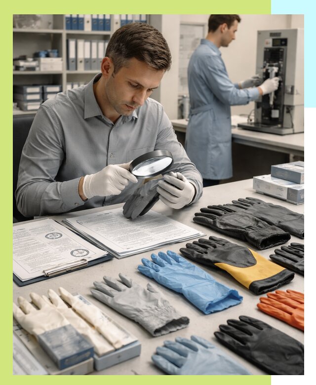 Сертификация перчаток и средств защиты продукции в Тейково