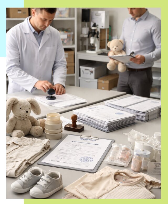 Сертификация детских товаров в Тейково от 16310 р. | Алешин-Ткв