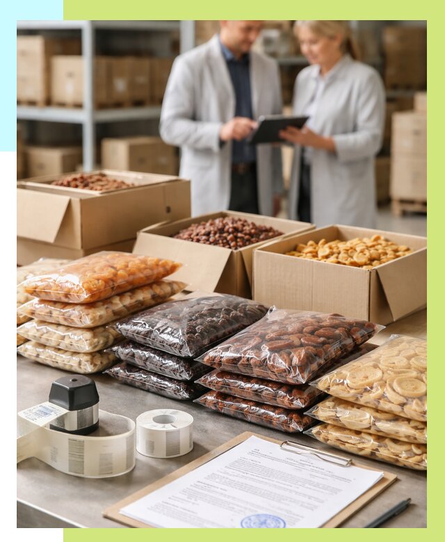 Сертификация сухофруктов в Тейково от 13048 р. | Алешин-Ткв под ключ