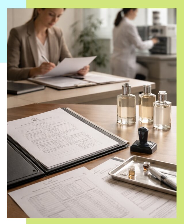 Сертификация парфюмерии в Тейково от 16310 р. | Алешин-Ткв