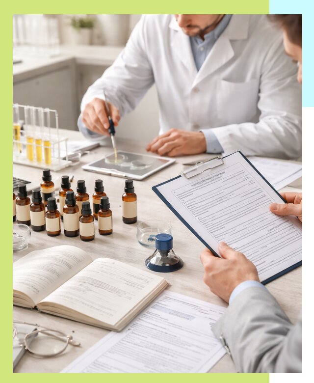 Сертификация эфирных масел и документация качества в Тейково