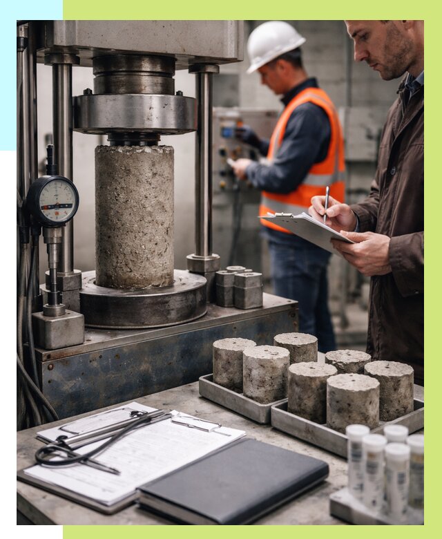 Сертификация бетона в Тейково от 32619 р. сертификат | Алешин-Ткв