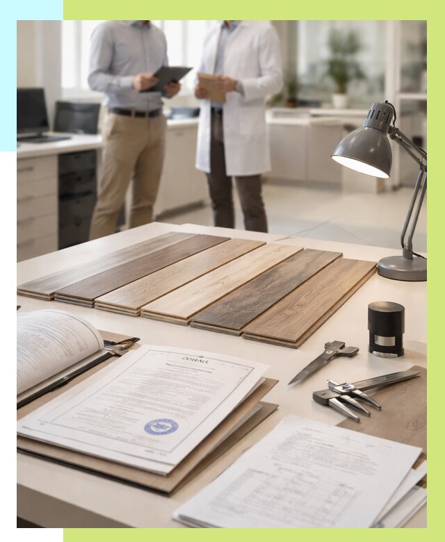 Сертификация ламината в Тейково от 19571 р. под ключ | Алешин-Ткв