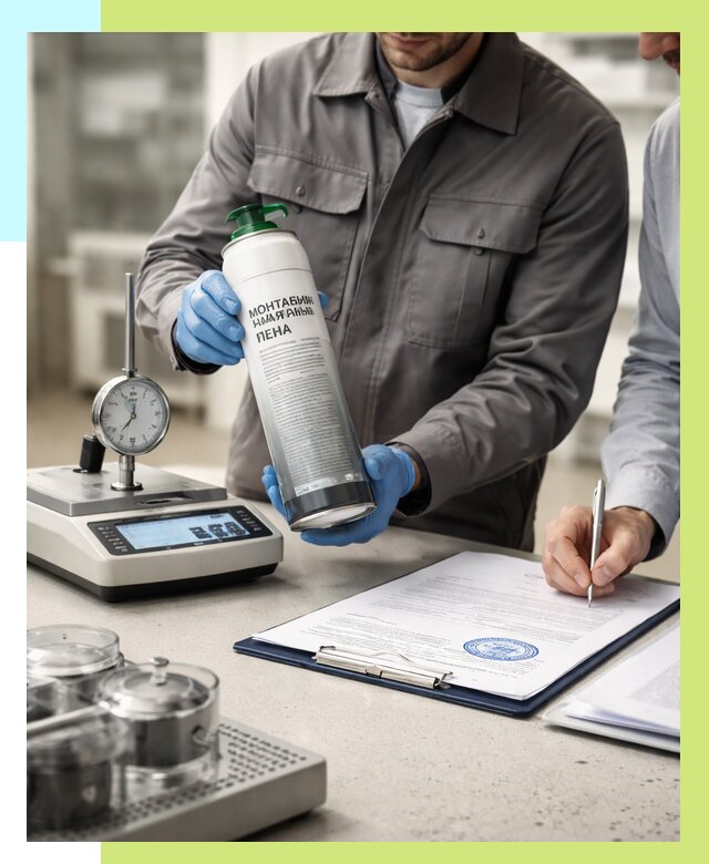 Сертификация монтажной пены в Тейково от 16310 р. | Алешин-Ткв