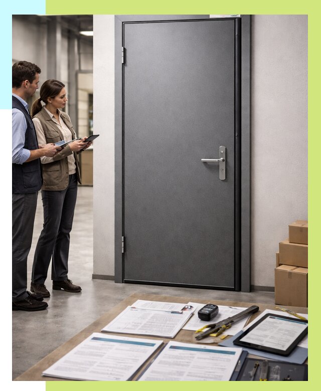 Сертификация противопожарных дверей в Тейково от 9786 р. | Алешин-Ткв