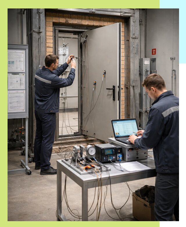 Сертификация противопожарных дверей в Тейково по ГОСТ и ТР