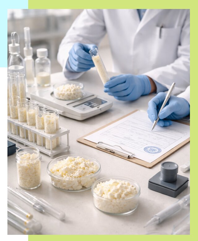 Сертификация творога в Тейково от 13048 р. под ключ | Алешин-Ткв
