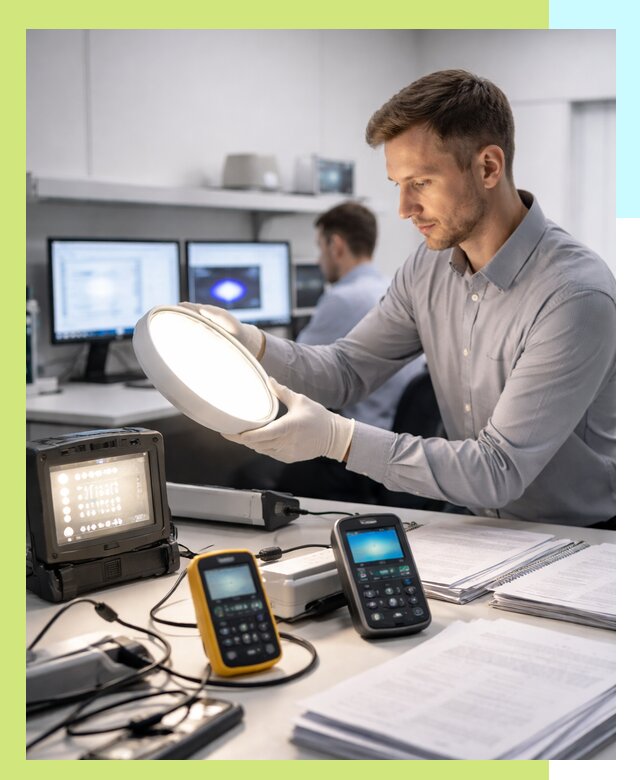 Сертификация светильников в Тейково: испытания и оформление