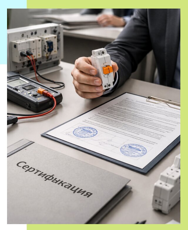 Сертификация выключателей под ключ в Тейково от 16310 р. | Алешин-Ткв