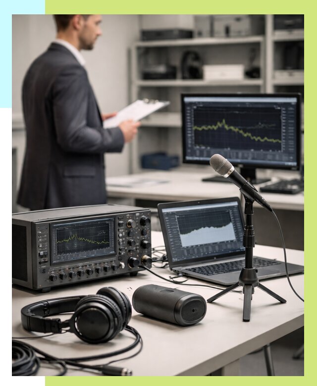 Сертификация аудиотехники в Тейково от 16310 р., Алешин-Ткв