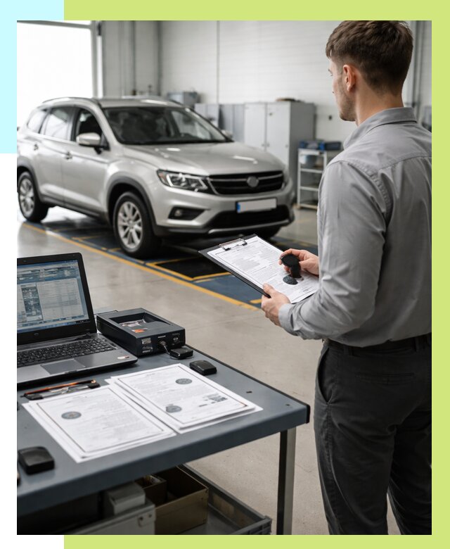 Сертификация транспортных средств в Тейково от 13048 р. | Алешин-Ткв