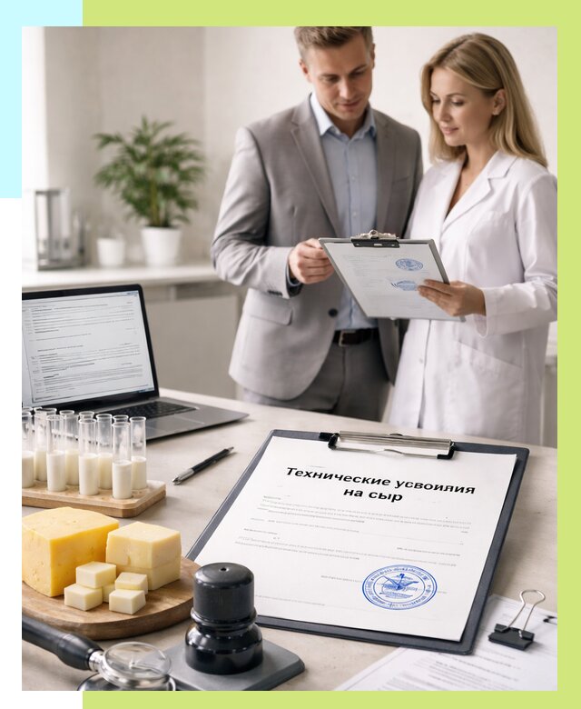 ТУ на сыры в Тейково срочно от 13048 р. — оформление | Алешин-Ткв