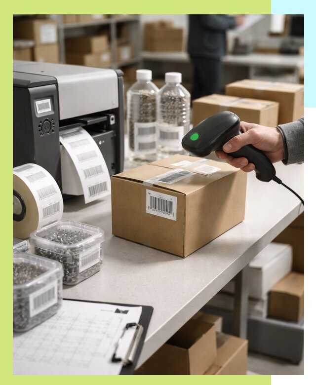 Штрихкодирование продукции и маркировка для продажи в Тейково