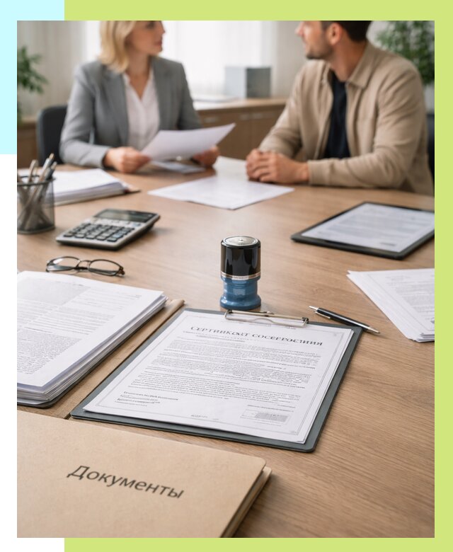 Сертификат соответствия на продукцию в Тейково от 16310 р.|Алешин-Ткв