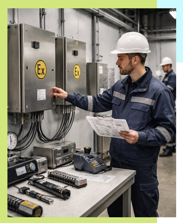 Сертификат взрывозащиты промышленного оборудования в Тейково