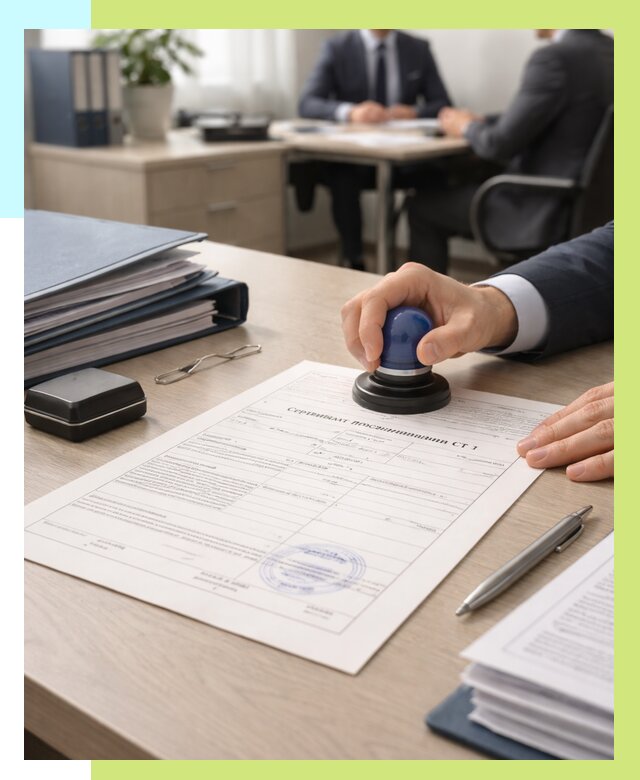 Сертификат происхождения СТ 1 в Тейково от 4893 р. | Алешин-Ткв