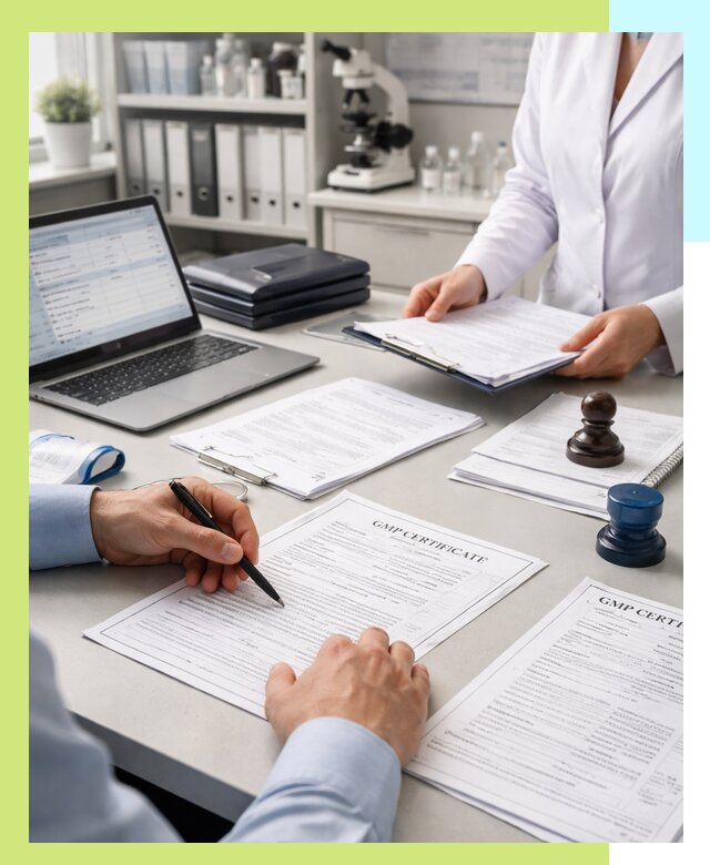 Оформление сертификата GMP в Тейково для фармпроизводства