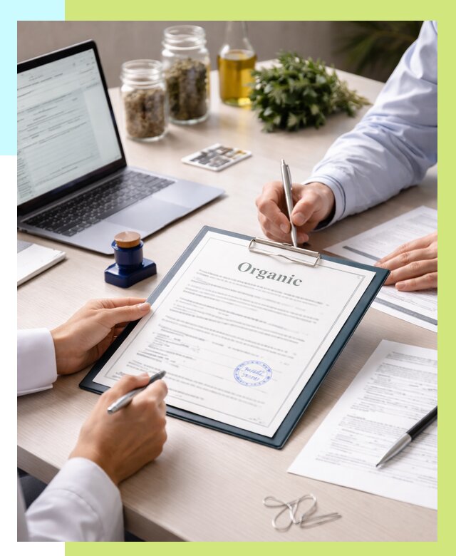 Оформление сертификат органик в Тейково от 32619 р. | Алешин-Ткв