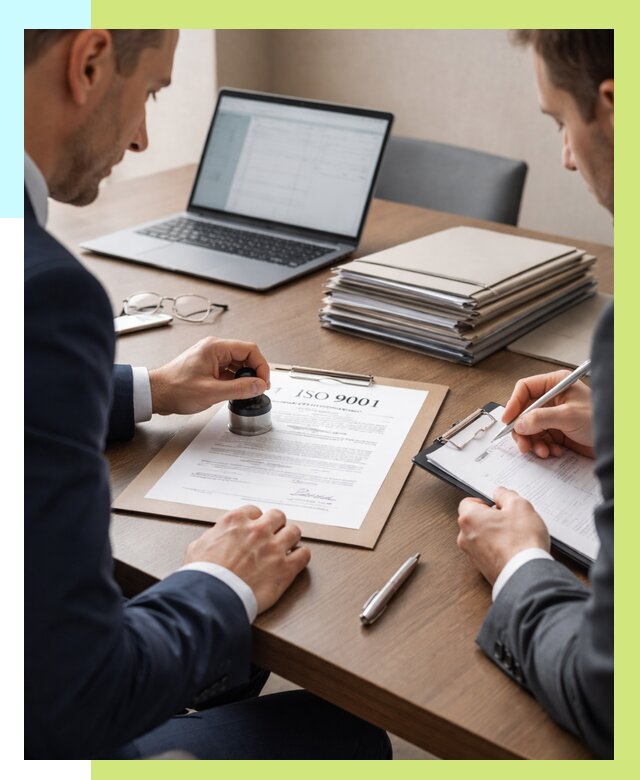 Сертификат ISO 9001 в Тейково купить от 86984 р. | Алешин-Ткв