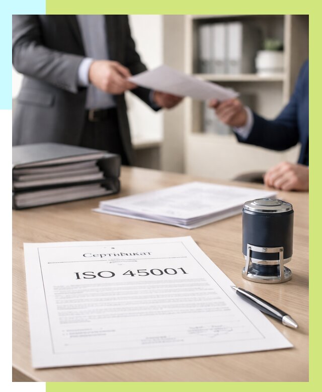 Сертификат ISO 45001 в Тейково под ключ от 48929 р. | Алешин-Ткв