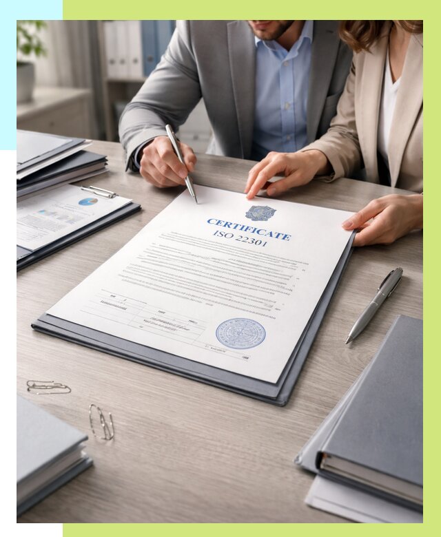 Сертификат ISO 22301 в Тейково от 48929 р. | Алешин-Ткв срочно