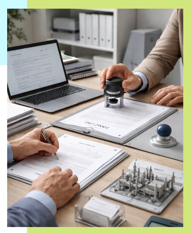 Сертификат ISO 29001 в Тейково под ключ от 81548 р. | Алешин-Ткв