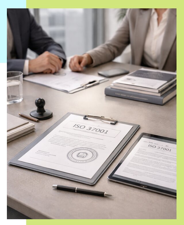 Сертификат ISO 37001 в Тейково оформить от 130476 р. Алешин-Ткв