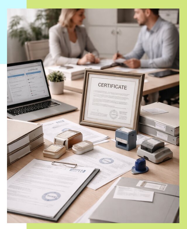 Сертификация компании в Тейково от 48929 р. | Алешин-Ткв — заказ